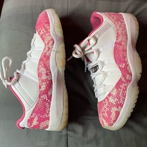Pink Snakeskin 11s MENS